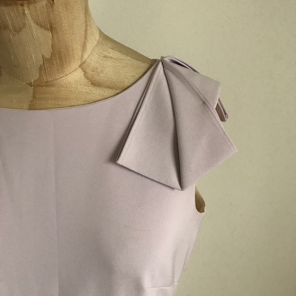 J. Crew Bow-Sleeve Dress in Lilac - Picture 5 of 6
